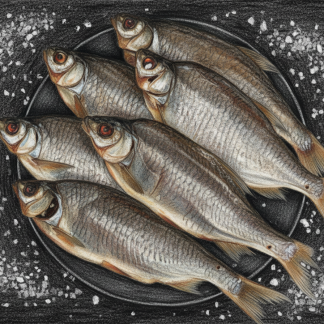 Тарань в’ялена з ікрою