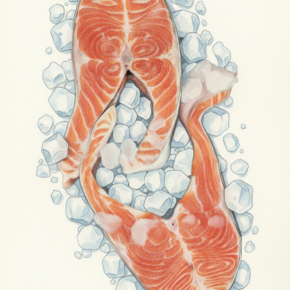 Стейк лосося